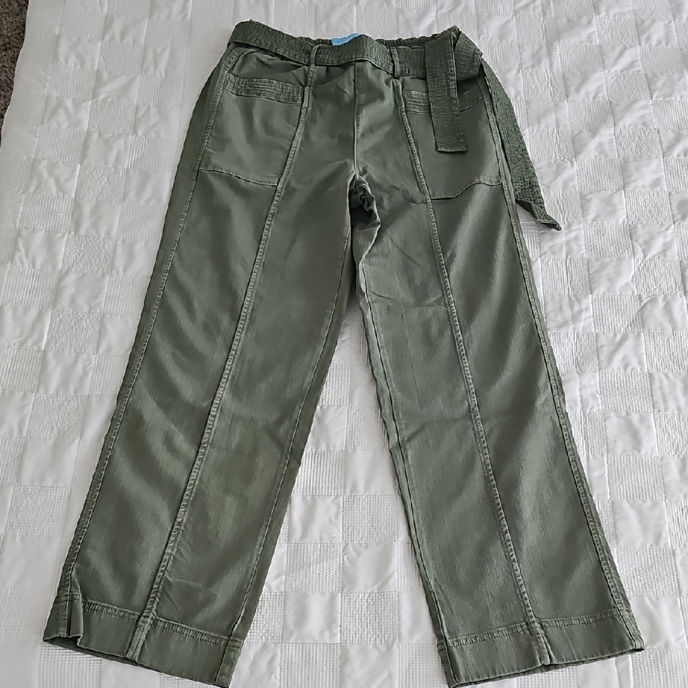 Draper James Sage Green Cargo Pants